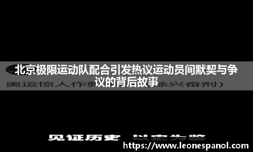北京极限运动队配合引发热议运动员间默契与争议的背后故事